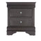 Pompei Gray Nightstand