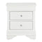 Pompei White Nightstand