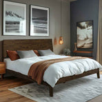 Serenity Solid Wood Bed Frame