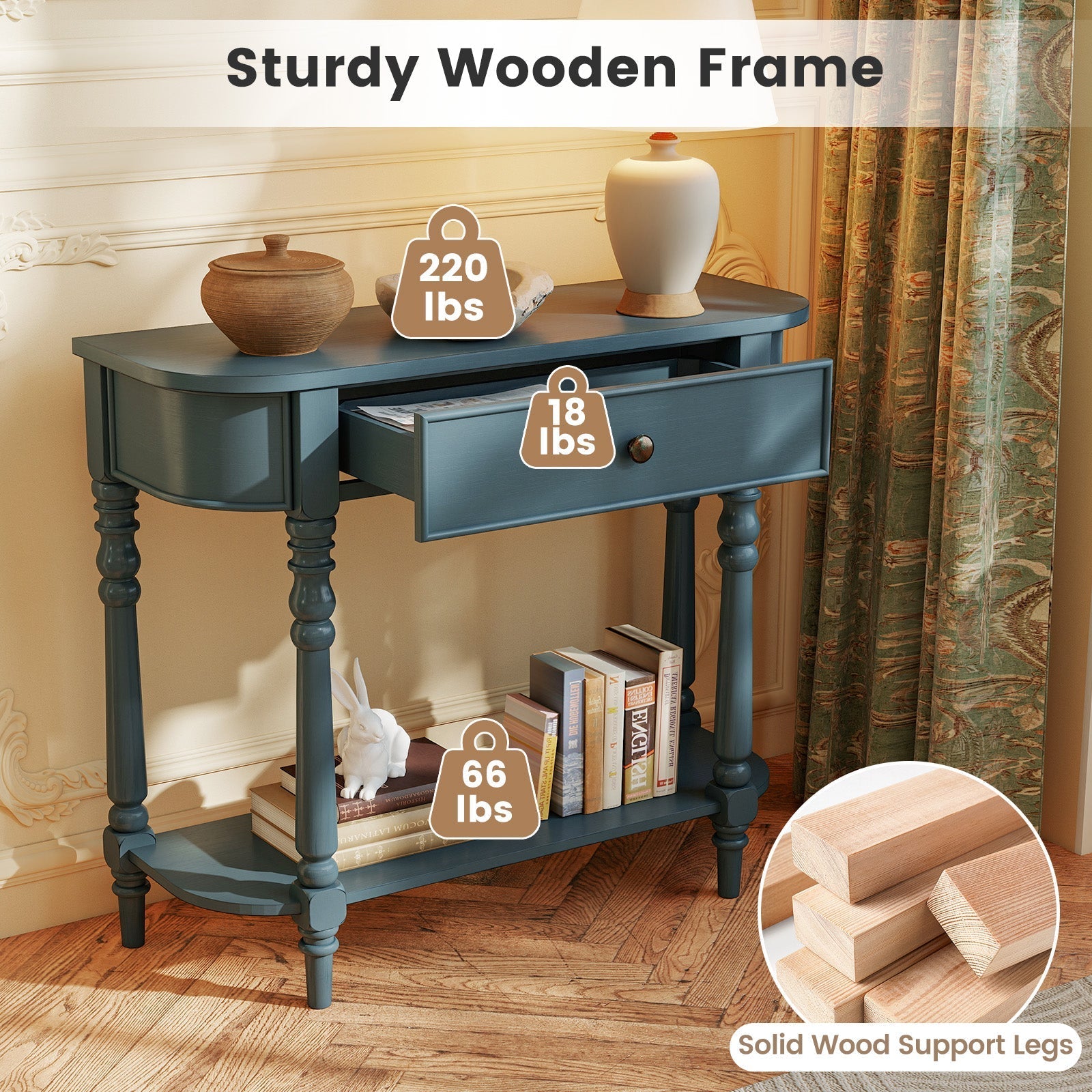 Retro Console Table 36