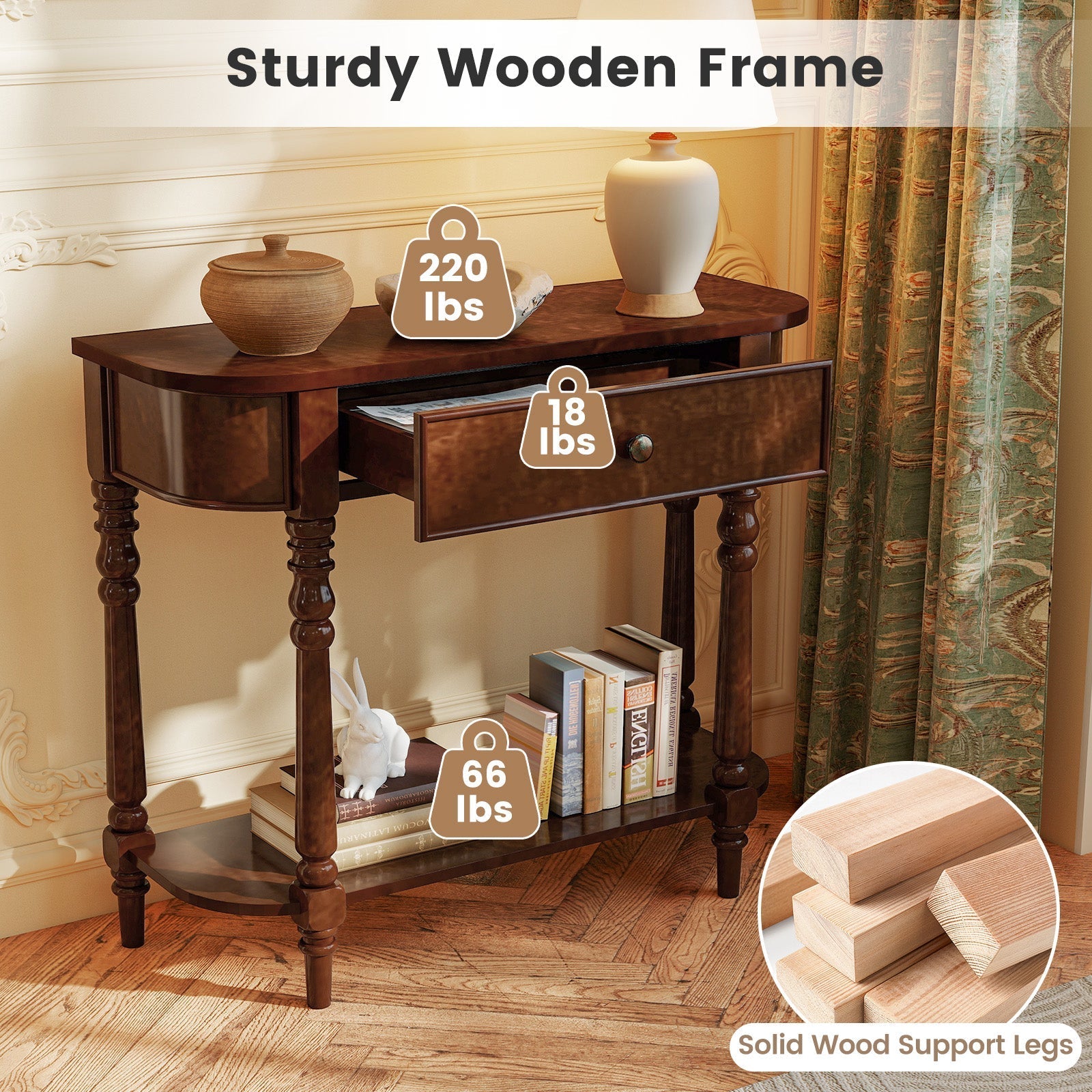Retro Console Table 36