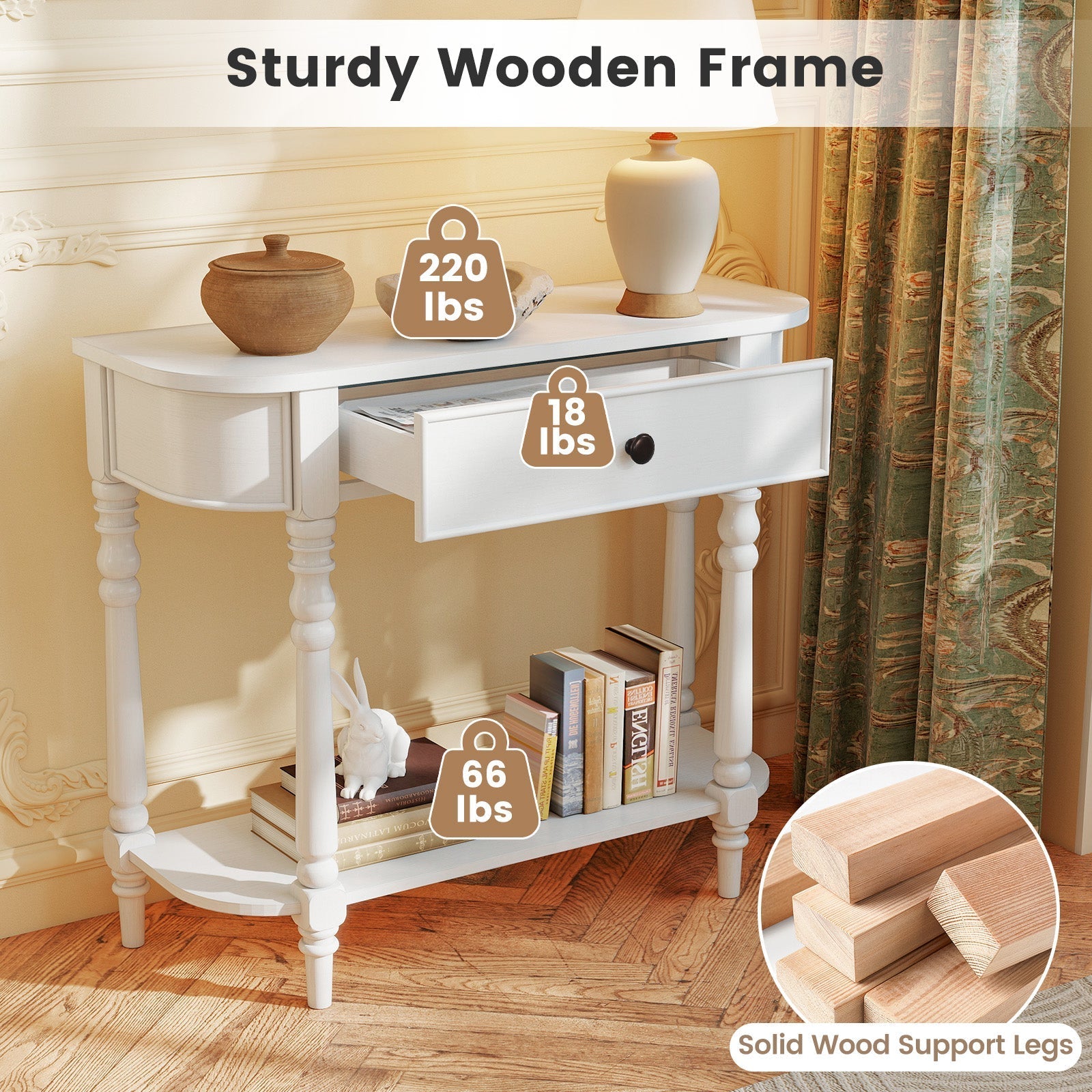 Retro Console Table 36