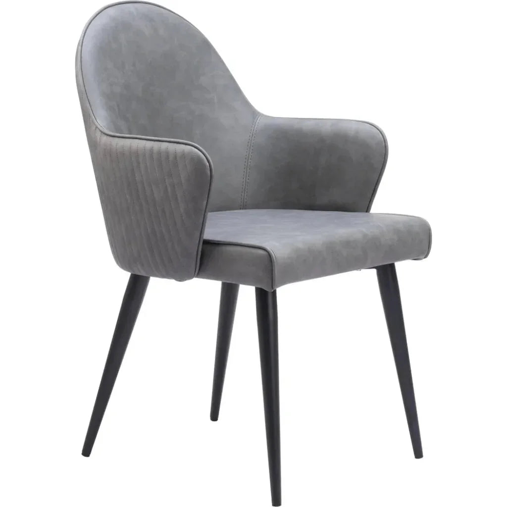 Silloth Steel Dining Arm Chair