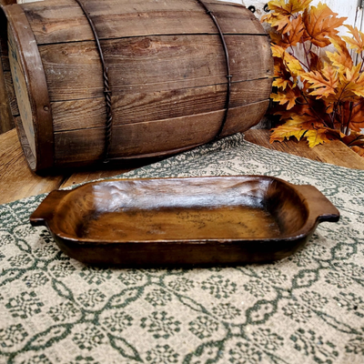 Treenware Dough Bowl for Rustic