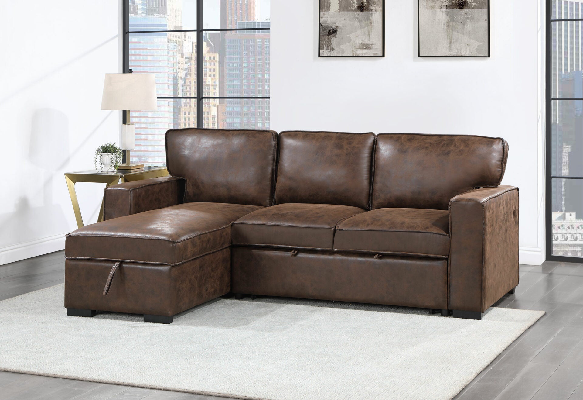 Cocoa Pull Out Sofa Bed