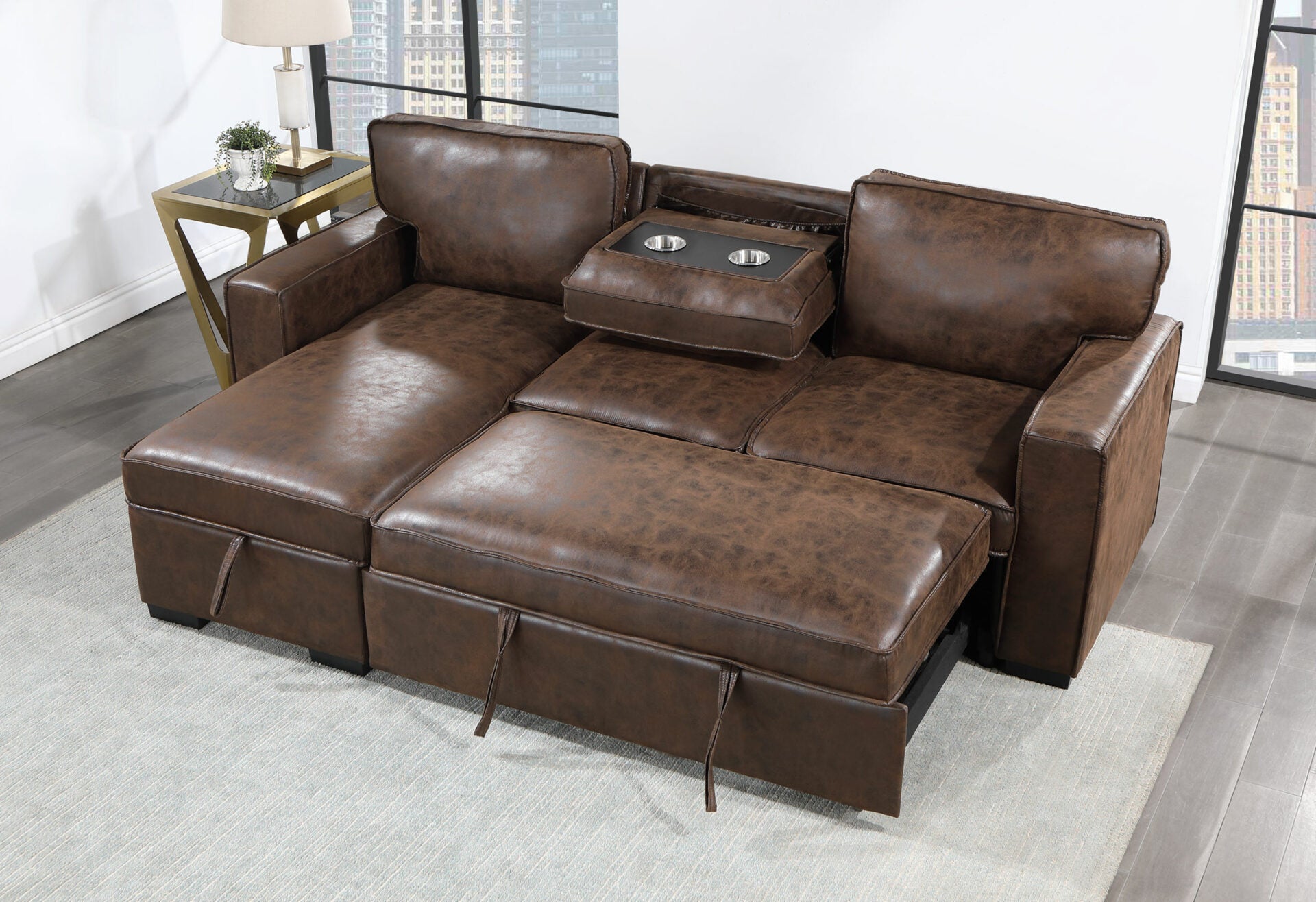 Cocoa Pull Out Sofa Bed