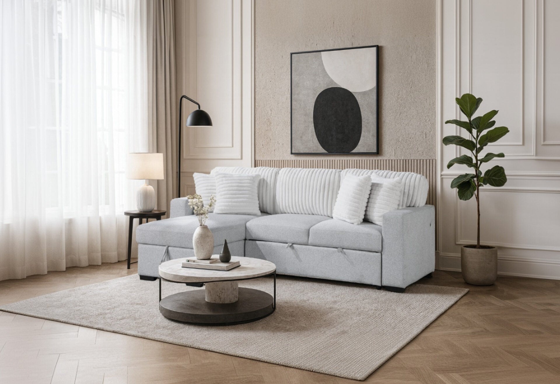 LeFrance Pull Out Sofa Bed