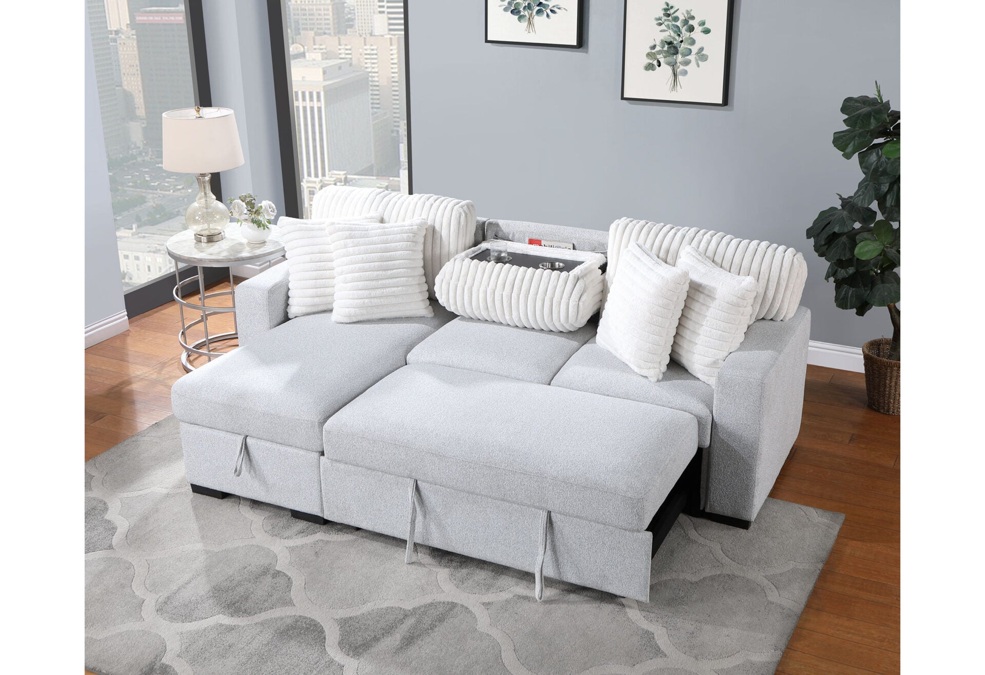 LeFrance Pull Out Sofa Bed