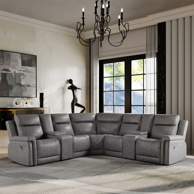 Greige Sectional