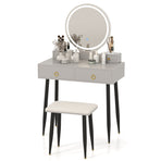 Vanity Table Set with Mirror