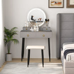 Vanity Table Set with Mirror