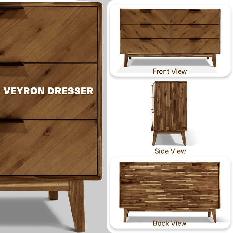 Veyron 6 Drawers Dresser