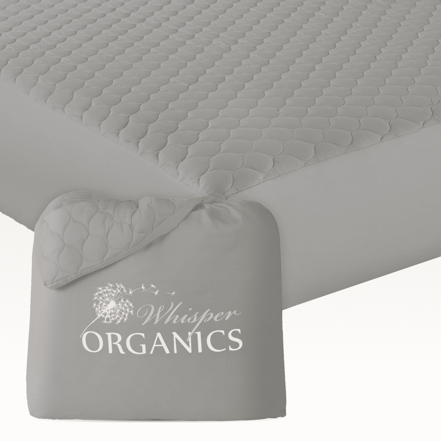 Organic Cotton Quilted Mattress Pad Protector