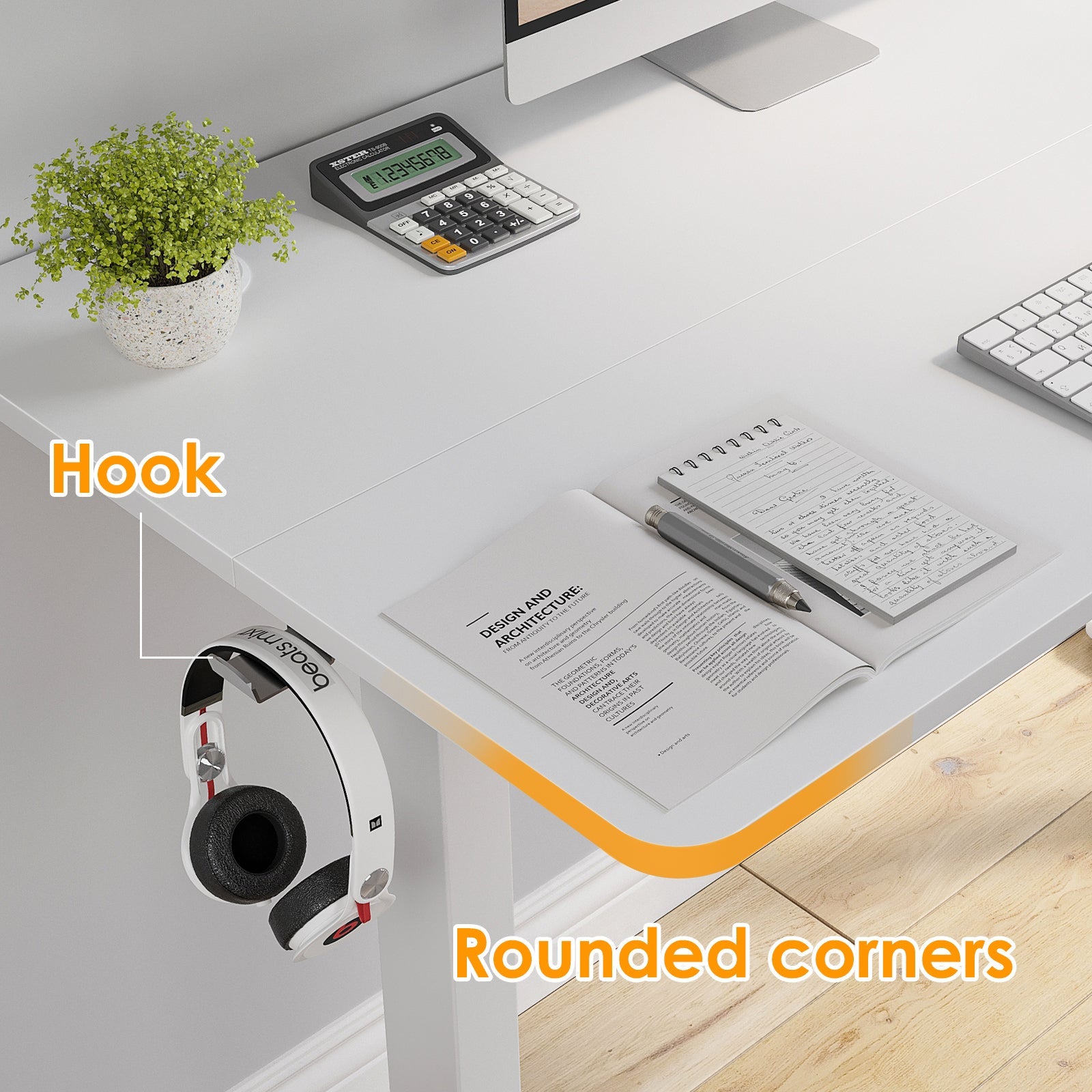 STARY Electric Standing Desk with Splice Board