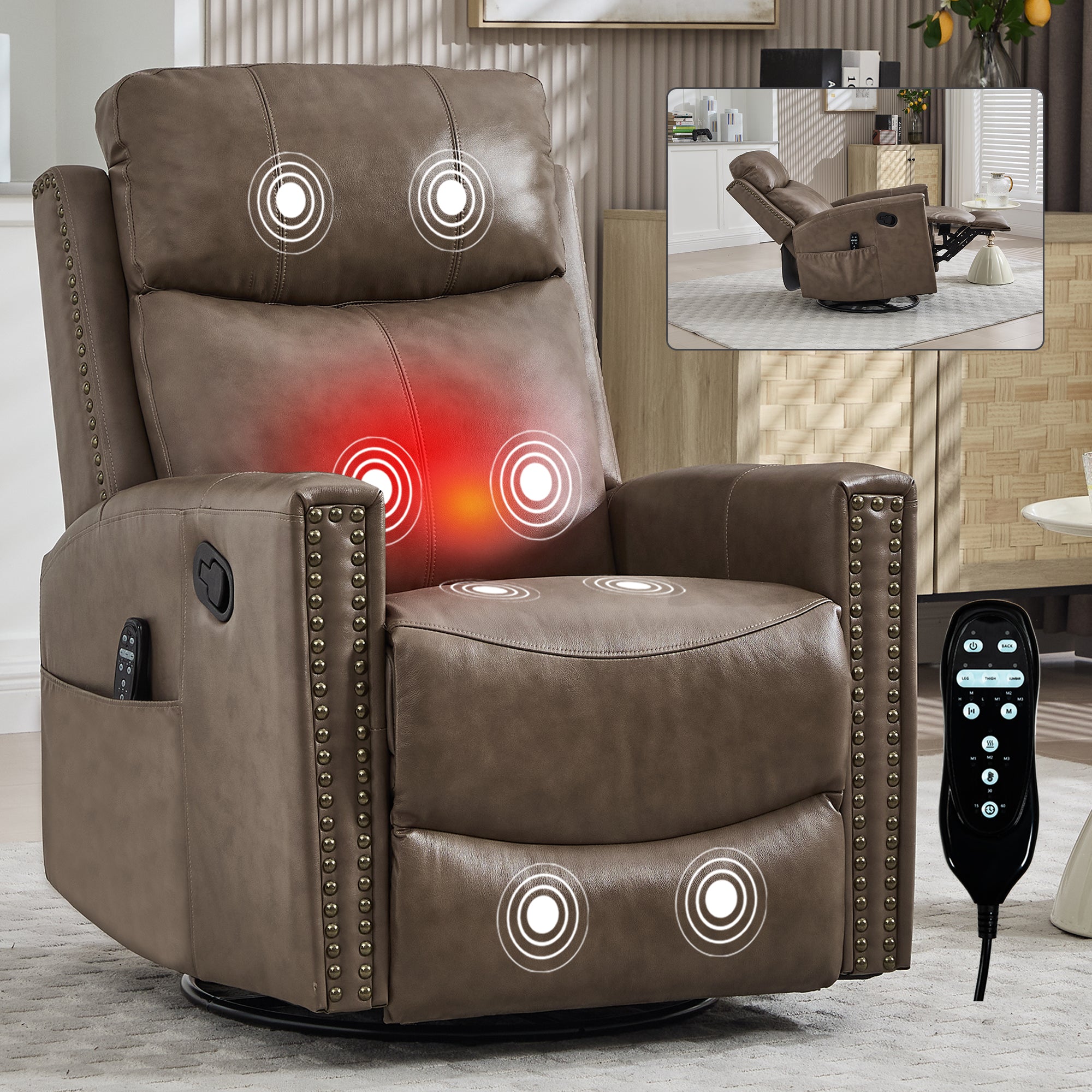 ComfortMax Camel Recliner