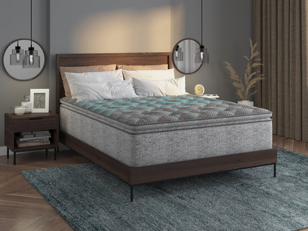 Restonic Comfort Care 12" Hybrid Euro Top Mattress, Twin