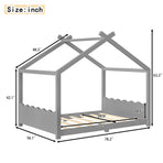 Full House Floor Bed with Support Slats