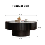 Handcrafted Round Coffee Table
