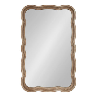 Hatherleigh Scallop Wood Wall Mirror