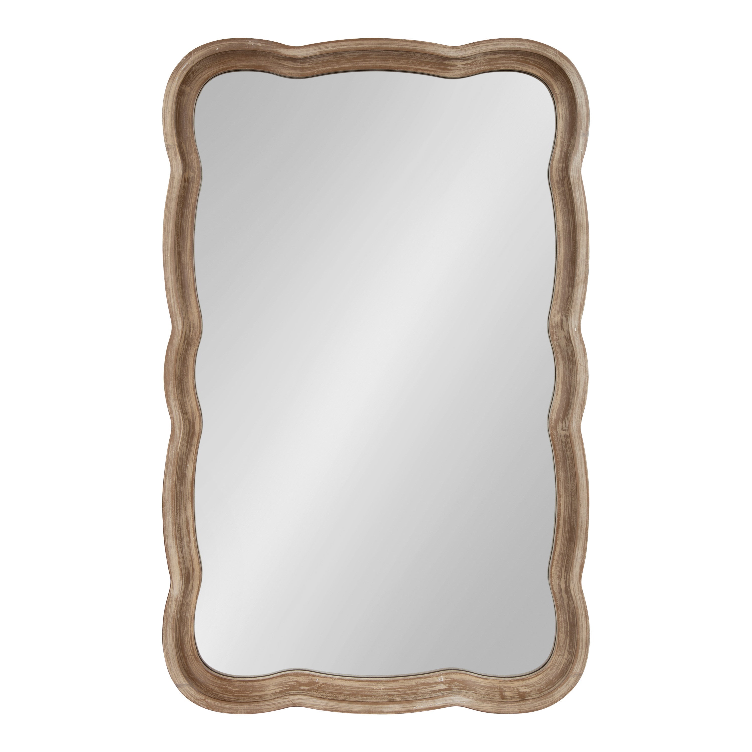 Hatherleigh Scallop Wood Wall Mirror