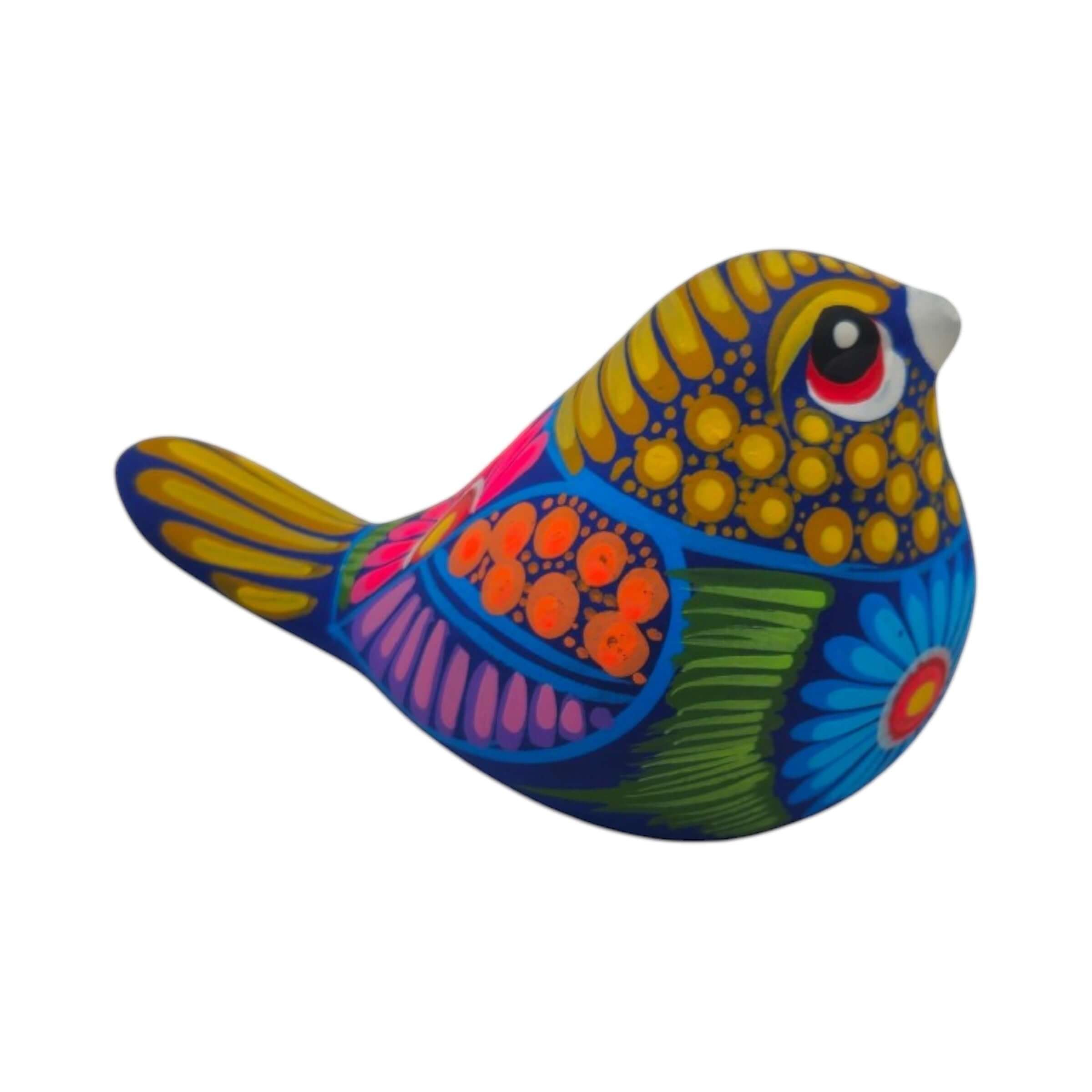 Alebrije Bird Figurine | Colorful Mexican Folk Art