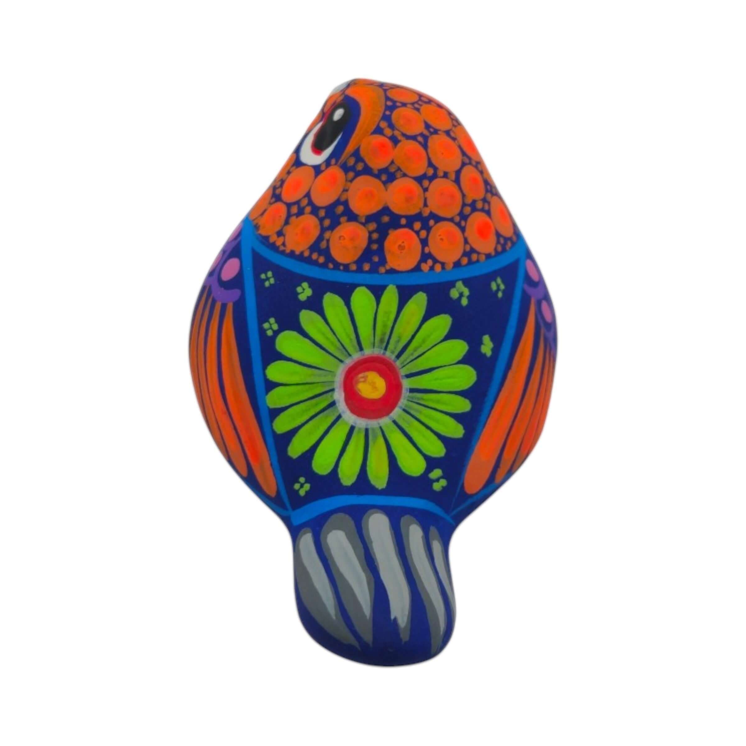 Alebrije Bird Figurine | Colorful Mexican Folk Art