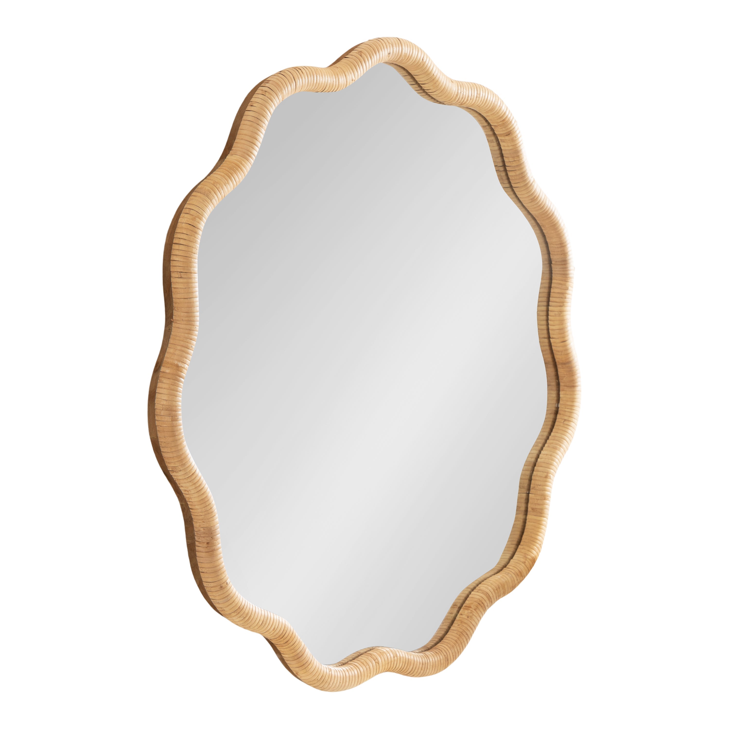 Rahfy Scallop Framed Wall Mirror