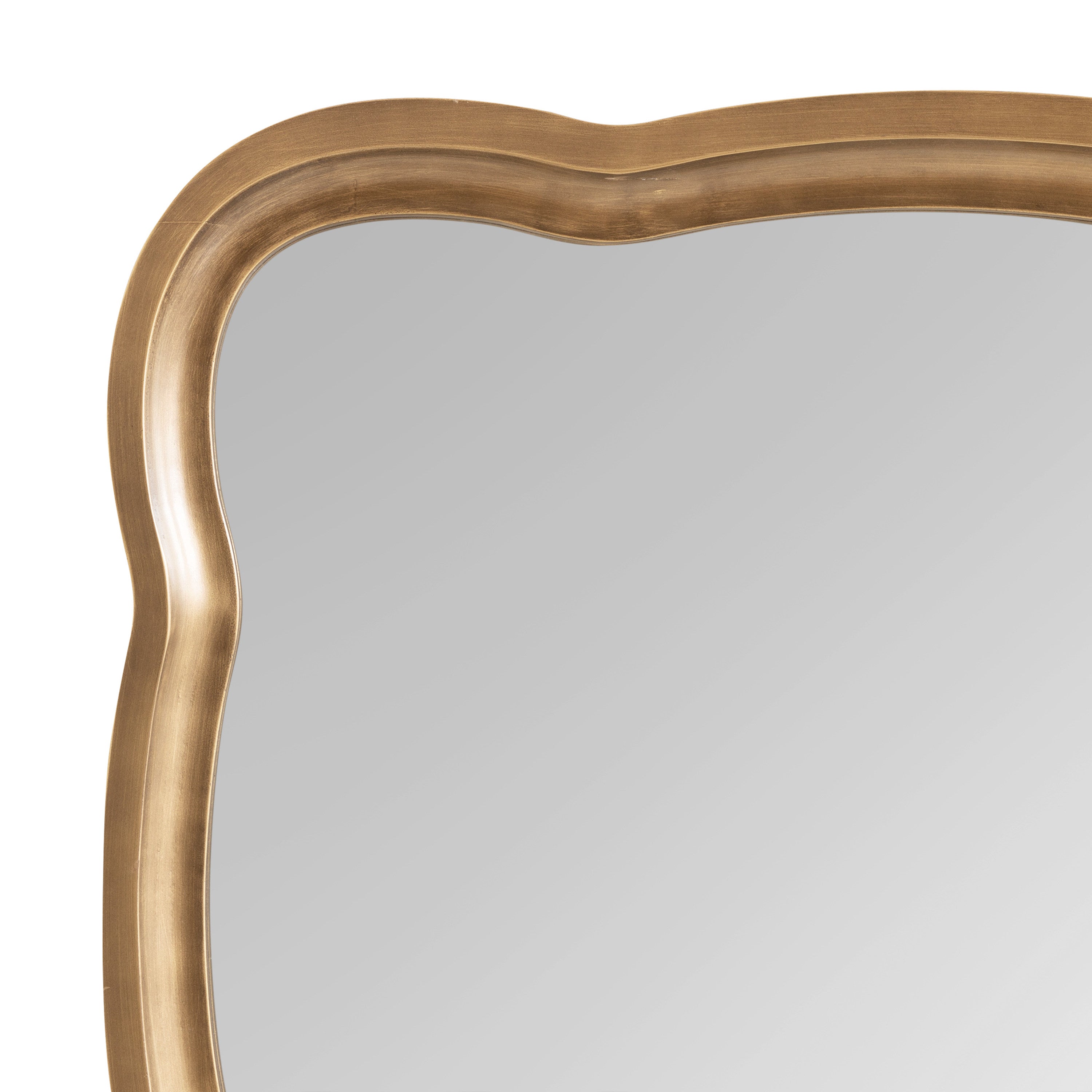 Hatherleigh Scallop Wood Wall Mirror