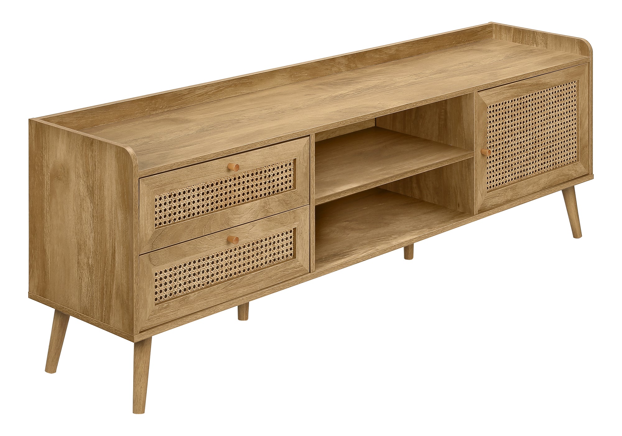 72 Inch TV Stand - Console Media Entertainment Center