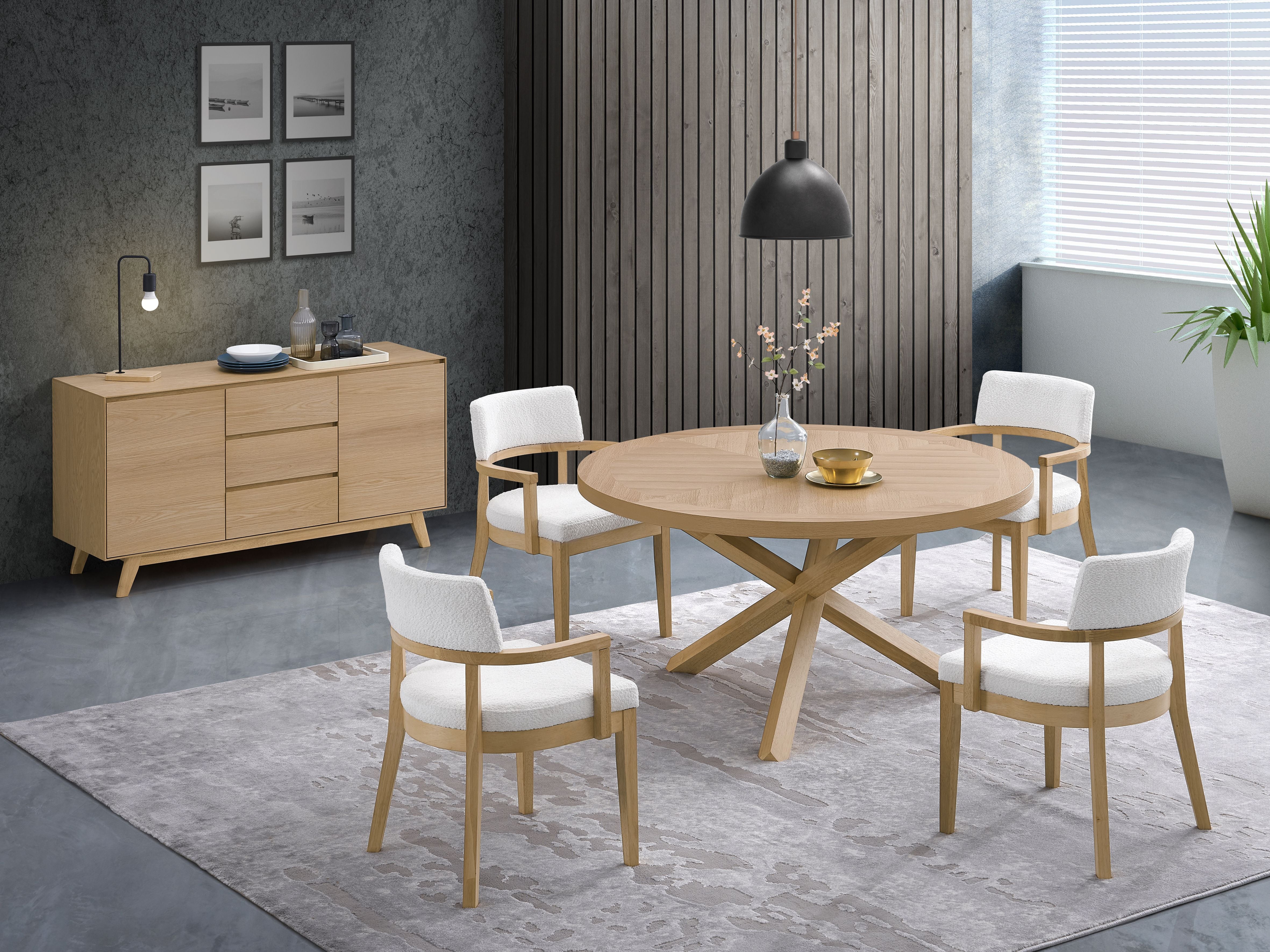 Kasem Round Dining Table