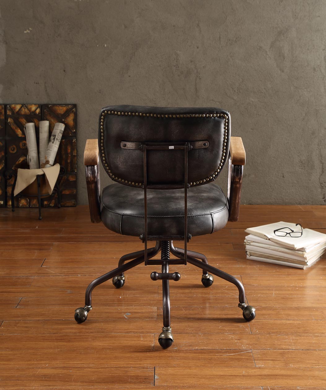 Hallie Vintage Office Chair