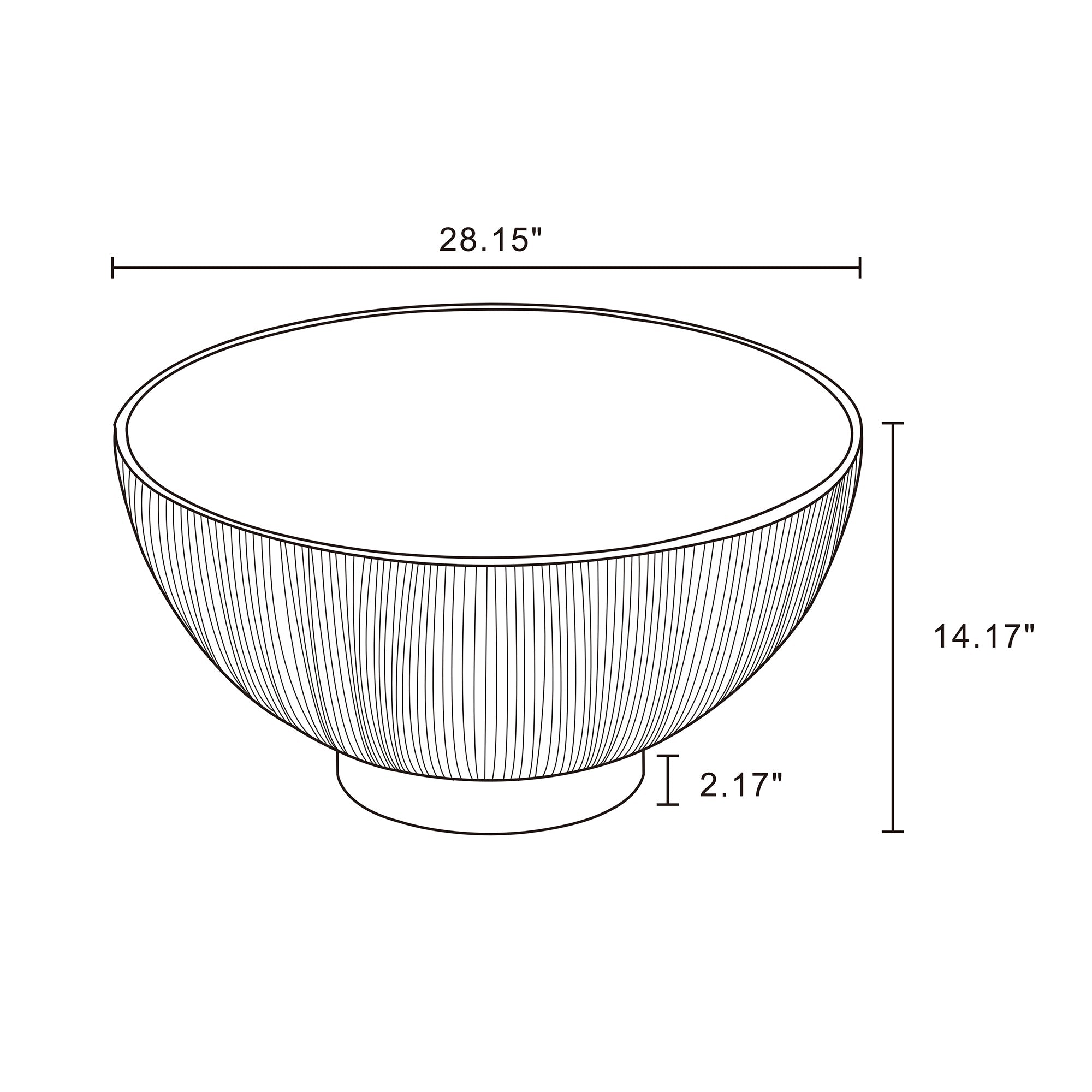 Anderson Sintered Stone Coffee Table