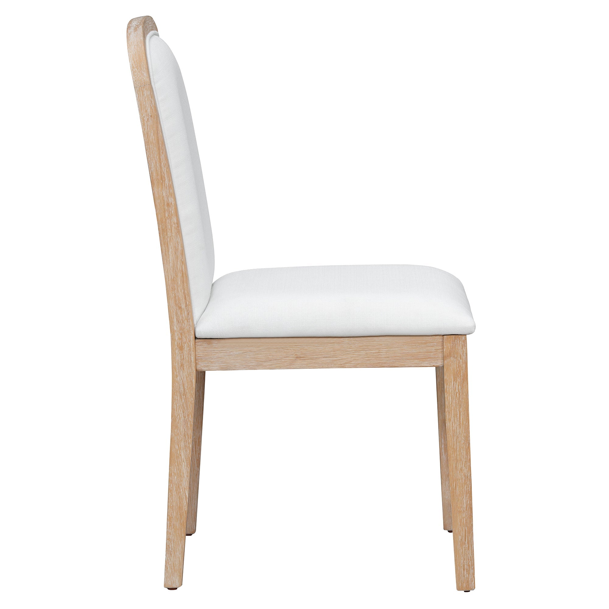 Vintage Style Dining Chair Set with 4 Upholstered Chairs