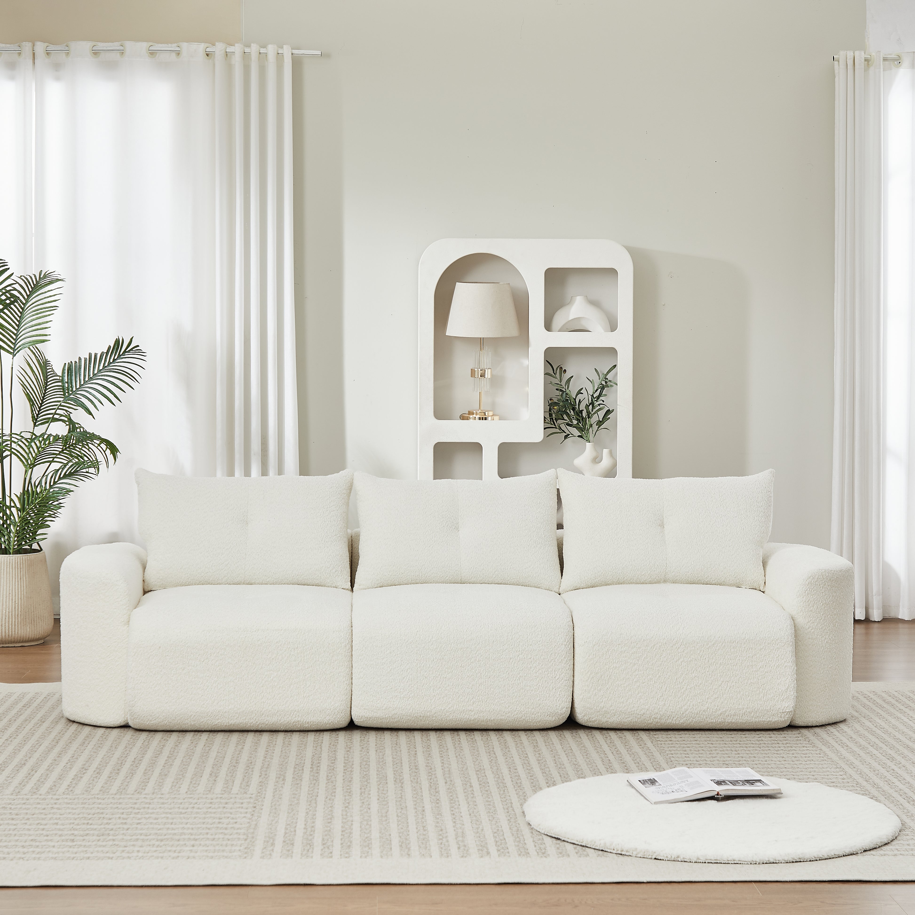 Chenille Sofa for Living Room - 109