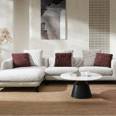 Mardi Maroon Sectional Sofa
