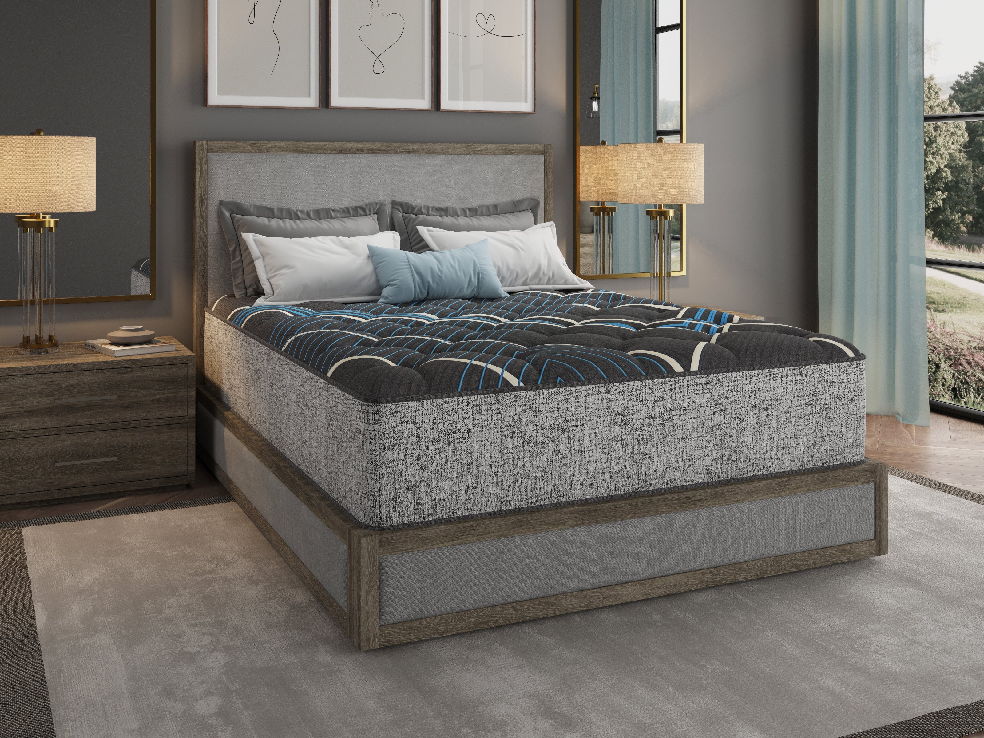 King - Restonic Comfort Care 14