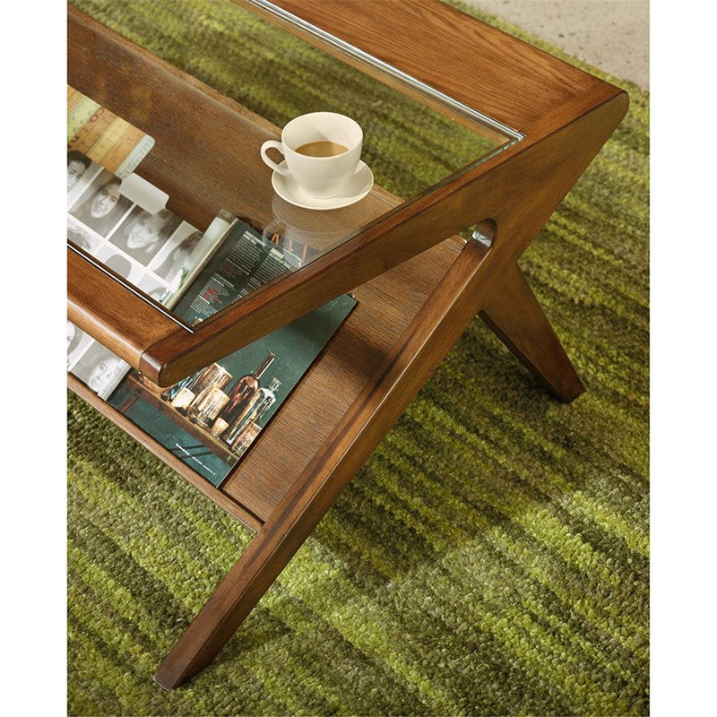 Coffee Table with Tempered Glass
