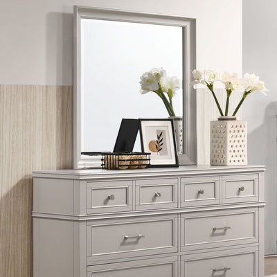 Gray 6 Drawer Dresser