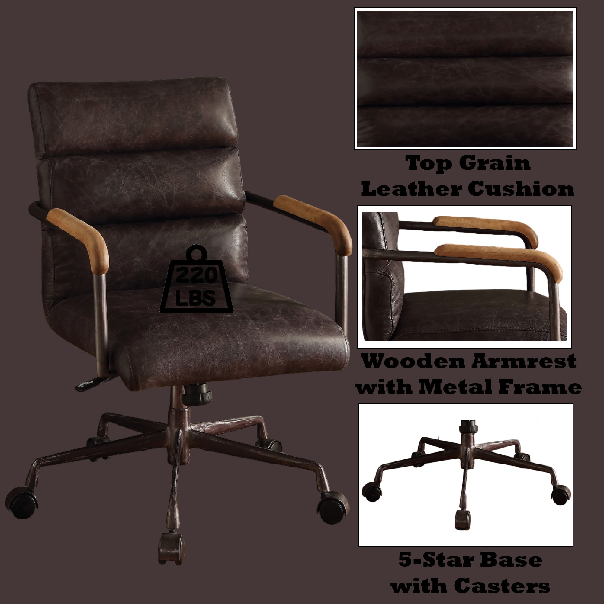 Harith Antique Executive Office Chair