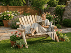 Outdoor Wood Bench