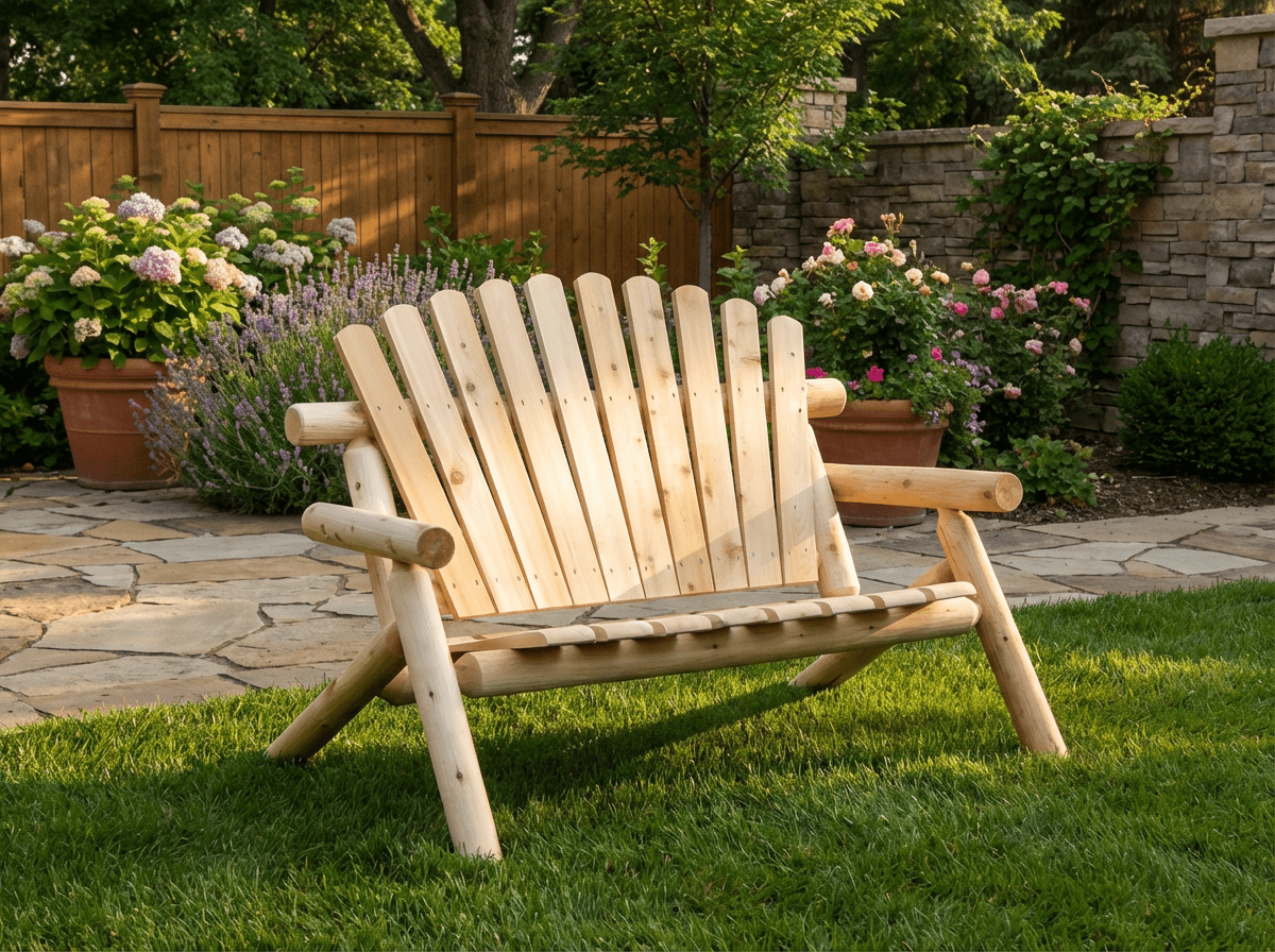 Outdoor Wood Bench