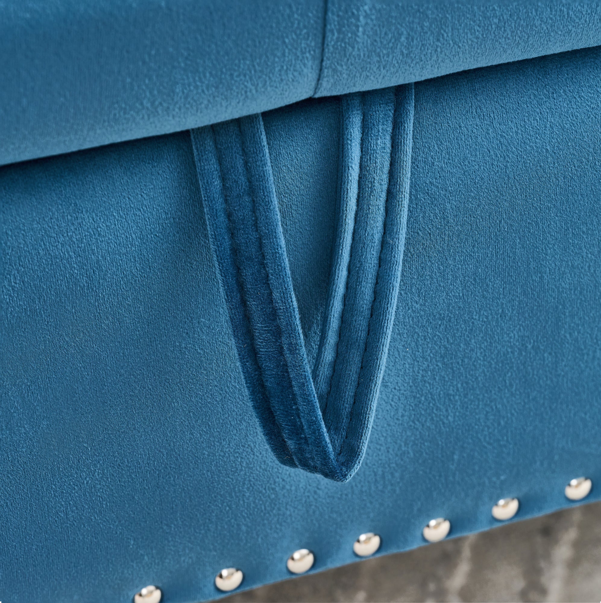 62.2 Inch Soft Velvet Storage Bench