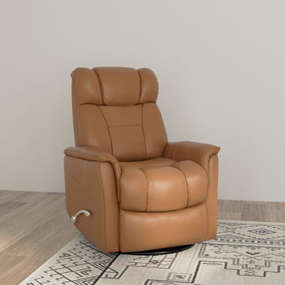 Glider Recliner with Manual Adjustable Headrest & Footrest