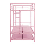 Twin Metal Bunk Bed with Trundle