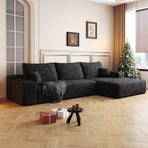 107" Cloud Sectional Couch