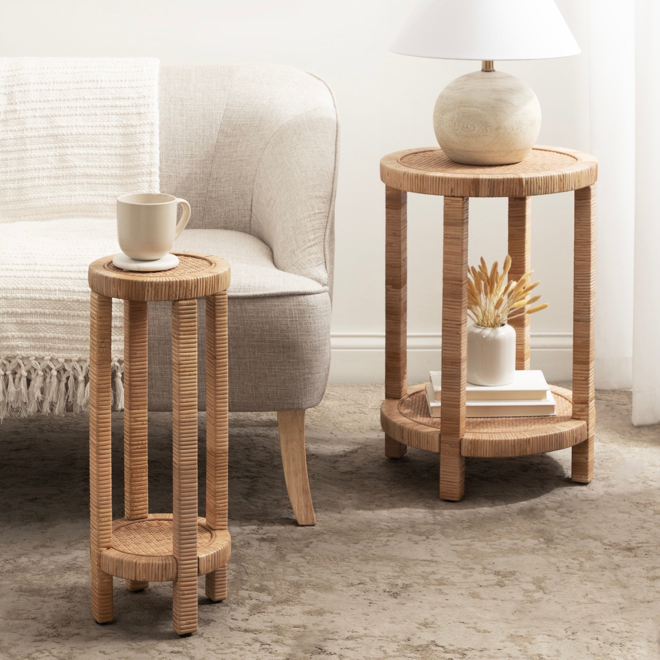 Rafina Round End Table