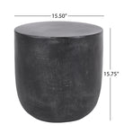 Outdoor Lightweight Concrete Side Table