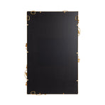 Rosella Floral Rectangular Mirror Metal