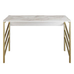 Tuna 47" Wide Metal Manufactured Wood Computer Desk