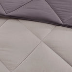 Twin/Twin XL Diamond Quilting Reversible Comforter Set